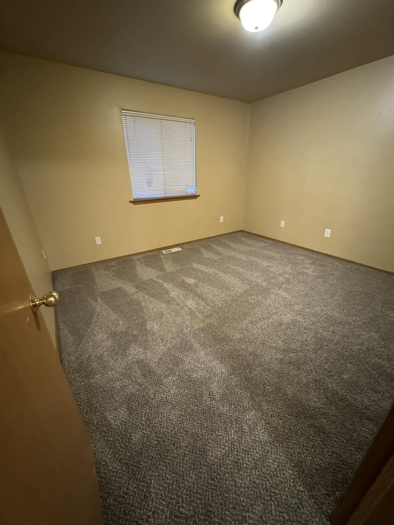Bedroom carpet installation by MG Flooring